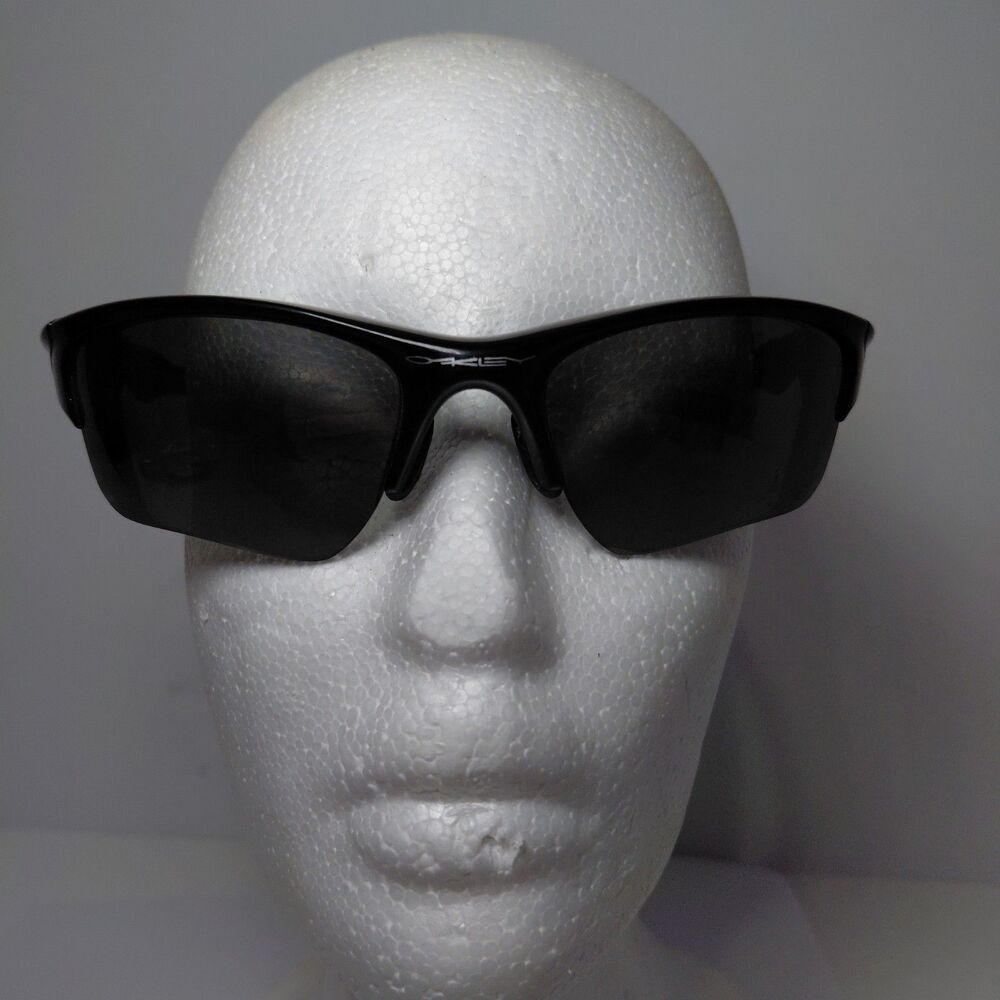 Oakley Half Jacket 2.0 Rx Sunglasses Black Iridium XLJ Gunmetal Icons - Picture 3 of 10